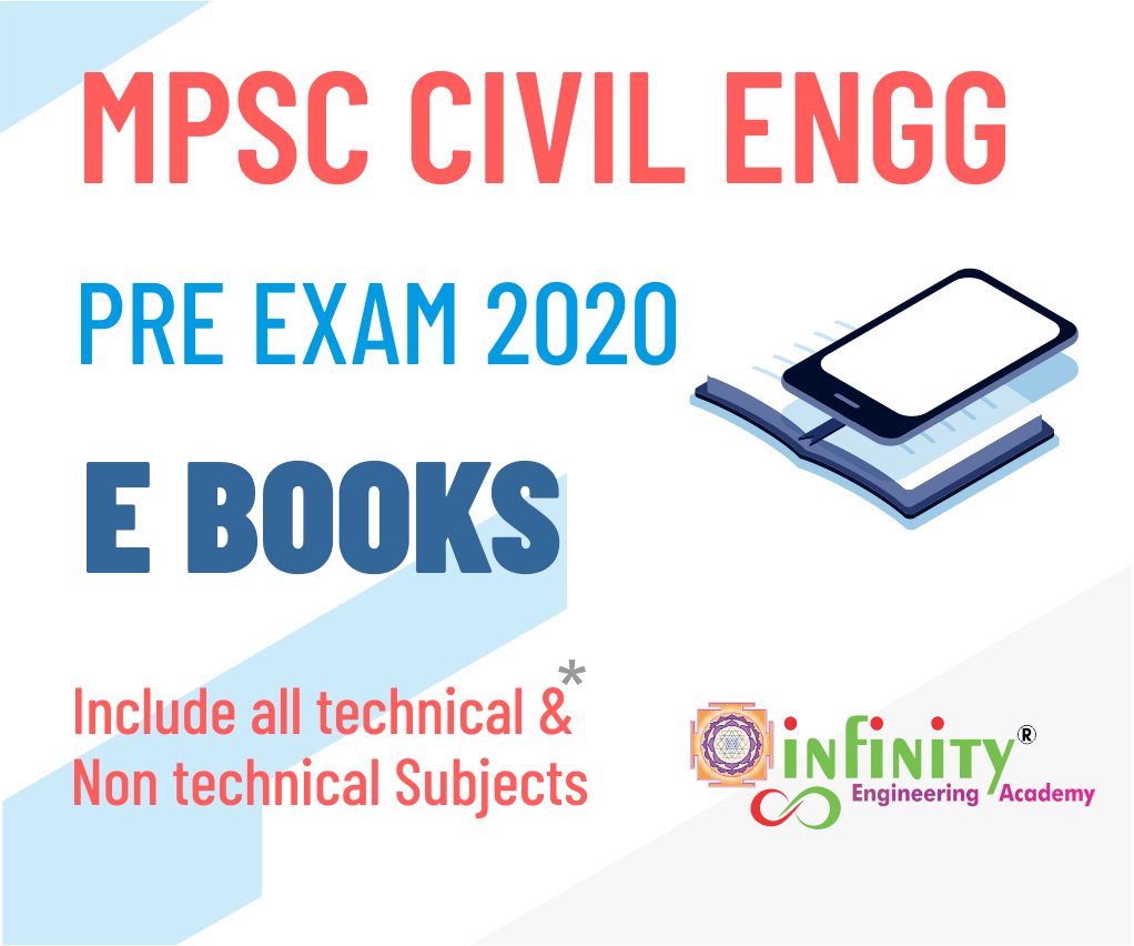 MPSC Civil Engineering [MES] Pre Exam 2020 E BOOKS